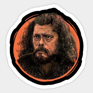 James Portrait Sticker